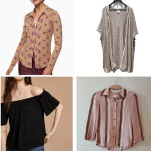 Aritzia Lot Sz S/XS Wilfred Community Open Hooded Cardigan Wilfred Tops Blouse +